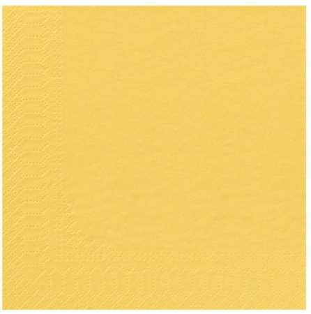 Image de SERVIETTE OUATE 30/30 2PLIS JAUNE PASTEL COLIS DE 3200