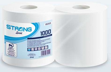 Image de BOBINE BLANCHE 1000fts 2p STRONG p.ouate lisse 25/35 PEFC x2