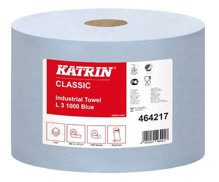 Image de BOBINE BLEUE 1000fts 3p  22/36cm KATRIN L2  380m  COLIS DE 2