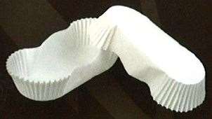 Image de CAISSETTE OVALE N°88 BLANCHE BOITE DE 1200