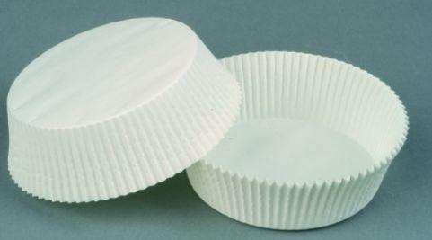 Image de CAISSETTE RONDE N°1207 BLANCHE BOITE DE 1000