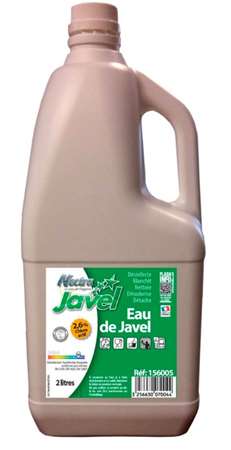 Image de JAVEL 2.6% DE CHLORE ACTIF FLACON DE 2L