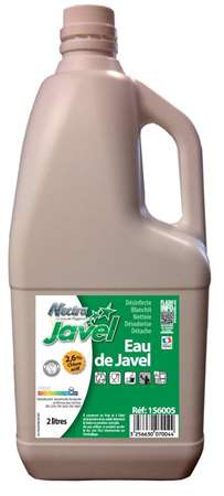 Image de JAVEL 2.6% DE CHLORE ACTIF FLACON DE 2L