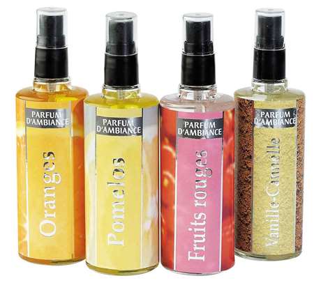 Image de VAPOLUX FLACON PULVERISATEUR VERRE 125ml PARFUM ORANGE