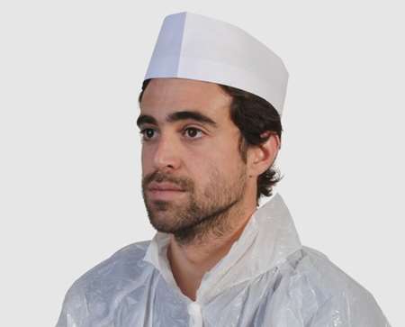 CALOT PAPIER BLANC FOND PERFORE          BOITE DE 100