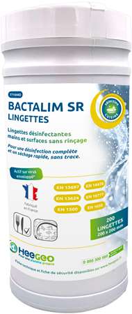 Image de LINGETTES AGRO-ALIMENTAIRES BACTALIM SR 185/215 28gr/m² x200