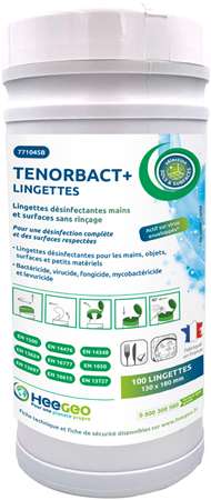 Image de LINGETTES DESINF.MEDICALES TENORBACT 130/210 BOITE DE 100