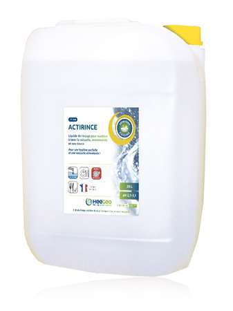 Image de ACTIRINCE LIQUIDE DE RINCAGE MACHINE EAU DOUCE BIDON DE 20L