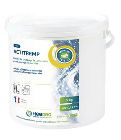 Image de ACTITREMP POUDRE DE TREMPAGE VAISSELLE SEAU DE 5 kg