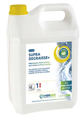 Image de SUPRADEGRAISSE + SUPER DEGRAISSANT ALIMENTAIRE BIDON DE 5L