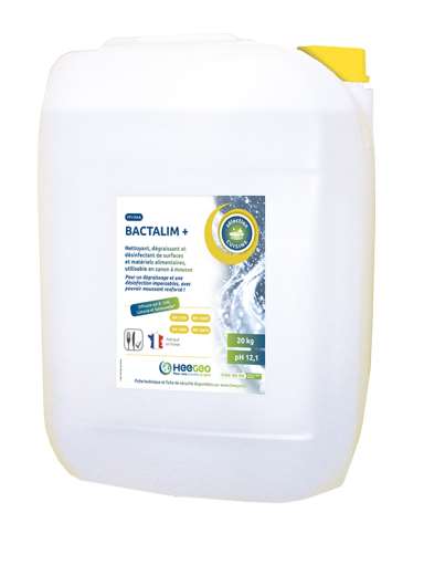 Image de BACTALIM+ DEGRAIS DESINFECT ALIM MOUSSANT BIDON DE 20kg