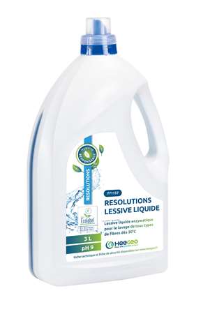 Image de RESOLUTIONS LESSIVE LIQUIDE ECOLABLE BIDON DE 3L