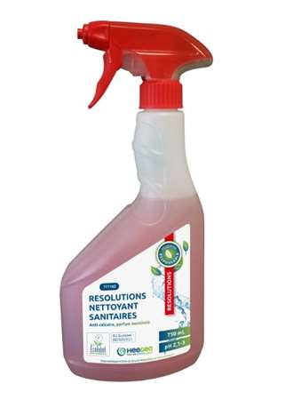Image de RESOLUTIONS NETTOYANT SANITAIRES ECOLABEL FLACON DE 750ml