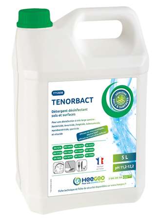 Image de TENORBACT DETERGENT DESINFECTANT         BIDON DE 5L