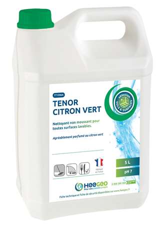 Image de TENOR CITRON VERT DETERGENT CITRON VERT        BIDON DE 5L