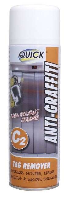 Image de ANTIGRAFFITI 2 TOUTES SURFACES SAUF PLASTIQUE AEROSOL 500ml
