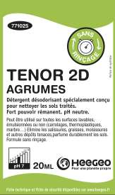 TENOR 2D AGRUMES DOSE DE 20ml                 COLIS DE 250