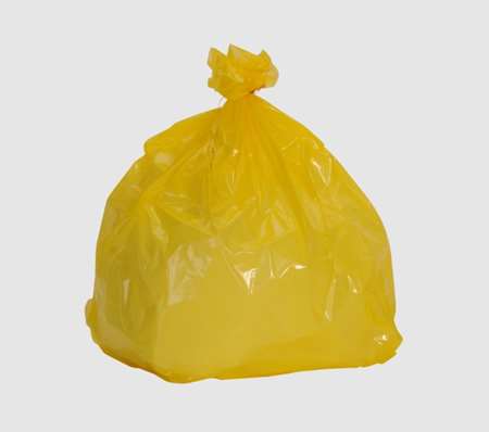 Image de SAC POUBELLE 100L JAUNE BD 30µ 820/850mm     COLIS DE 200