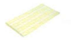 Image de GAZE A USAGE UNIQUE JAUNE 60/30cm 48g PLANET PLUS 55   x 50