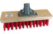Image de BALAI CANTONNIER 31cm PVC ROUGE DOUILLE METAL