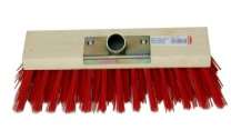 Image de BALAI CANTONNIER 31cm PVC ROUGE DOUILLE METAL
