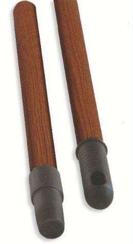 Image de MANCHE BOIS VERNIS 1.30m A VIS Ø24mm