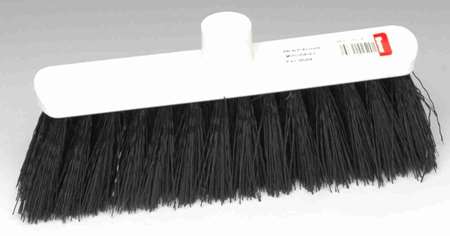 Image de BALAI PASSE-PARTOUT 30cm SOLS RUGEUX FIBRES PVC NOIR