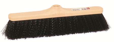 Image de BALAI PVC MI-DUR 38cm NOIR MONTURE POLYPROPYLENE A VIS