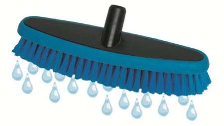 Image de BALAI PASSAGE D'EAU 26cm MONTURE PVC BLEUE