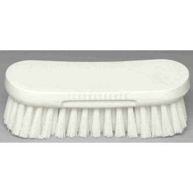 Image de BROSSE MAIN 20cm ALIMENTAIRE POLYESTER MI-DUR BLANCHE