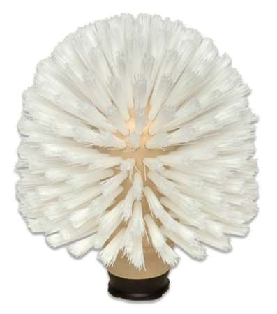 Image de BROSSE CUVE POLYESTER MI-DUR Ø130mm TRANSPARENT
