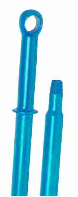 Image de MANCHE A VIS 1.40m MONOBLOC ALIMENTAIRE Ø32mm BLEU