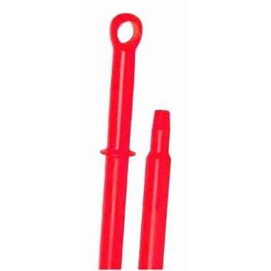 Image de MANCHE A VIS 1.40m MONOBLOC ALIMENTAIRE Ø32mm ROUGE