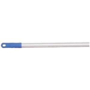 Image de MANCHE ALUMINIUM A VIS 1.40m ALIMENTAIRE Ø25mm POIGNEE BLEUE
