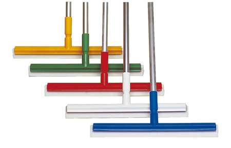 Image de RACLETTE SOL 70cm ALIMENTAIRE MONTURE BLEUE / MOUSSE BLANCHE