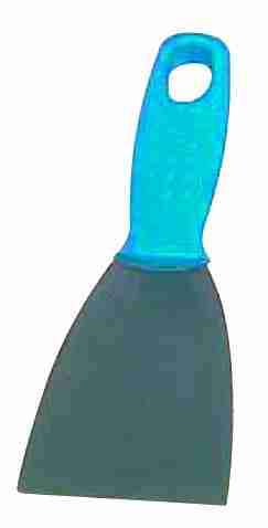 Image de SPATULE ALIMENTAIRE POLYPROPYLENE LARGEUR 70mm BLEUE