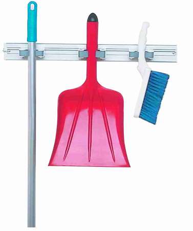 Image de SUPPORT MURAL ALU EQUIPE DE 3 ANNEAUX