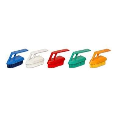 Image de BROSSE MAINS/ONGLES SOUPLE ROUGE AVEC POIGNEE