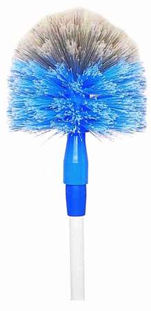 Image de TETE DE LOUP RONDE VYNILE FLEUR+MANCHE TELESCOPIQUE 2x0.80m