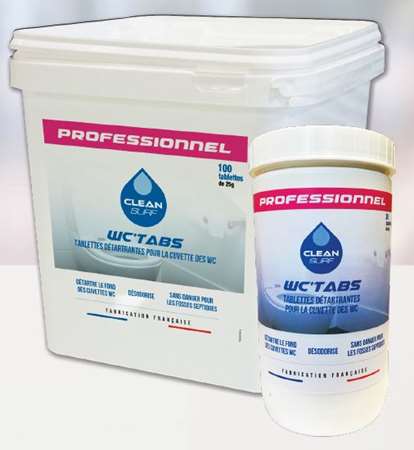 Image de PASTILLE EFFERVESCENTE WC SEAU DE 100 PPASTILLES