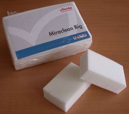 Image de MIRACLEAN BIG EPONGE MAGIQUE 12/7.5/3.5cm      PAQUET DE  8