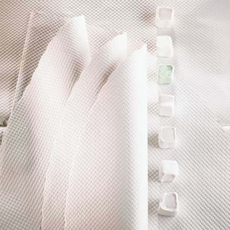 Image de NAPPE PAPIER 80/120cm BLANCHE BORDS DROITS COLIS DE 250