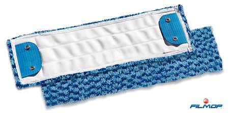 Image de FRANGE MICROFIBRE LANGUETTES 40/13cm PULISCRUB  2 OEILLETS