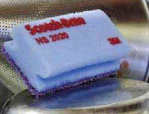 Image de POIGNEE TAMPON POURPRE SPECIAL PLONGE 130/70mm  PAQUET DE 6