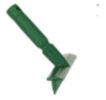 Image de RACLETTE A MAIN 25cm MONOBLOC MONOLAME ALIMENTAIRE VERTE