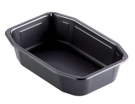 Image de BARQUETTE SCEL HMR 1000ml PP NOIR 215/148/50mm COLIS DE 312