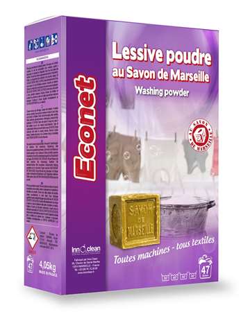 Image de LESSIVE POUDRE ECONET PAQUET DE 4Kg