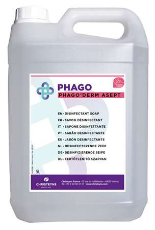 Image de PHAGO'DERM ASEPT SAVON LIQUIDE BIDON DE 5L