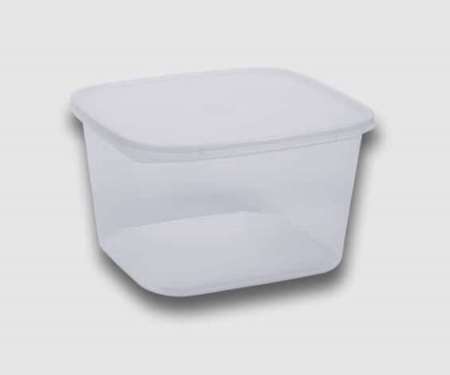 BOITE 1500cc PP+COUVERCLE PLAT 175x159x117mm   COLIS DE 240
