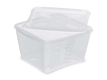 Image de BOITE 1500cc PP+COUVERCLE PLAT 175x159x117mm COLIS DE 240